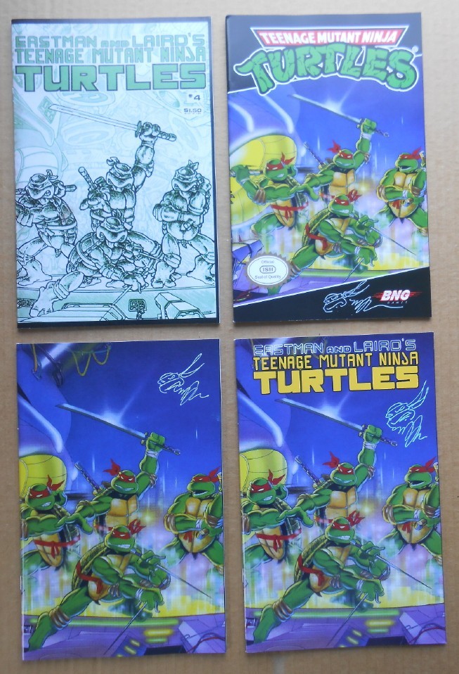Teenage Mutant Ninja Turtles #4 facsimile reprint 2025 signed w/remarque Dooney Teenage Mutant Ninja Turtles #4 facsimile reprint 2025 signed w/remarque Dooney
