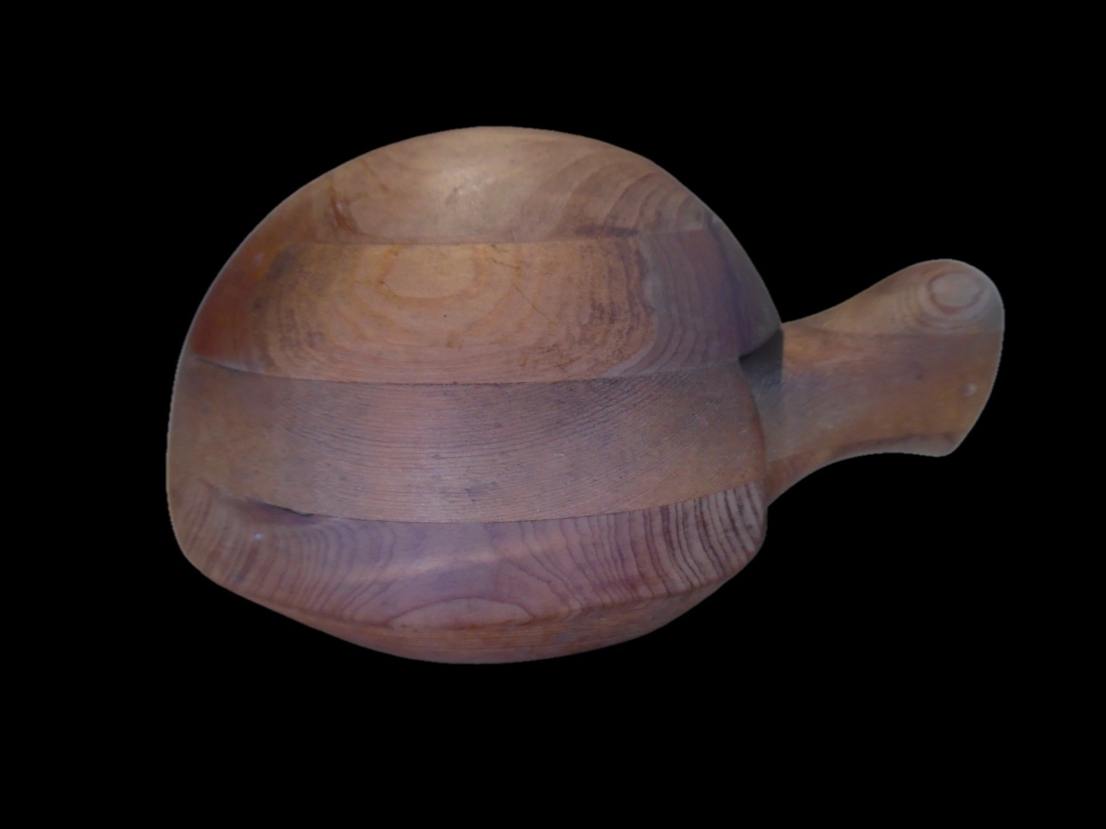 Vintage Deborah Bump Wooden Turtle Box Mid Century Studio Craft Signed Vintage Deborah Bump Wooden Turtle Box Mid Century Studio Craft Signed