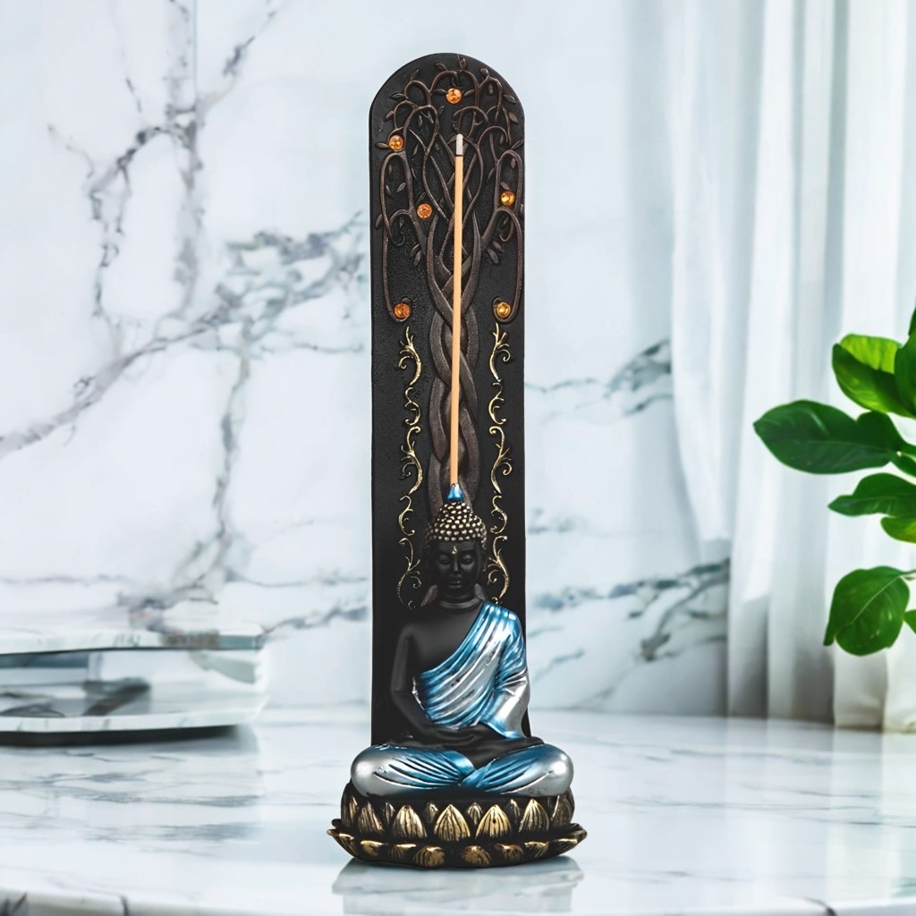 Thai Buddha Incense Burner 10.75\