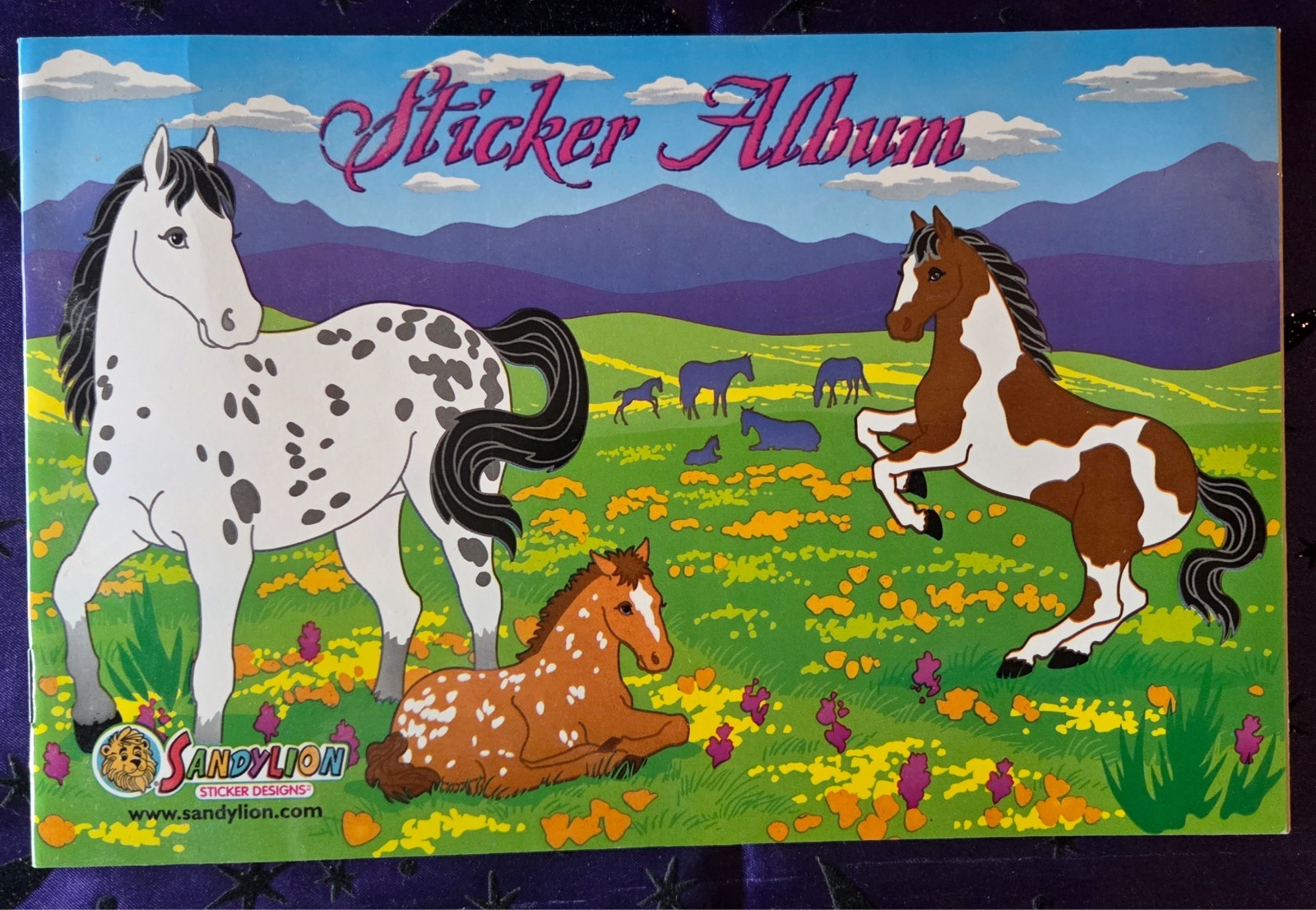 Vintage Sandylion Horse Sticker Album 2001 Y2K Deadstock New Old Stock Vintage Sandylion Horse Sticker Album 2001 Y2K Deadstock New Old Stock