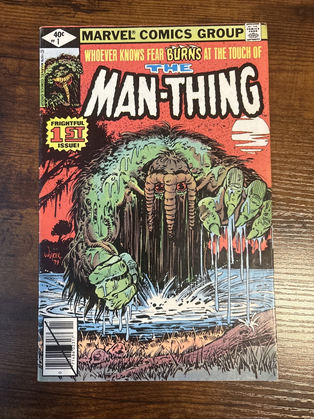 The Man-Thing #1 Frightful 1st Issue Marvel Bronze Age 1979