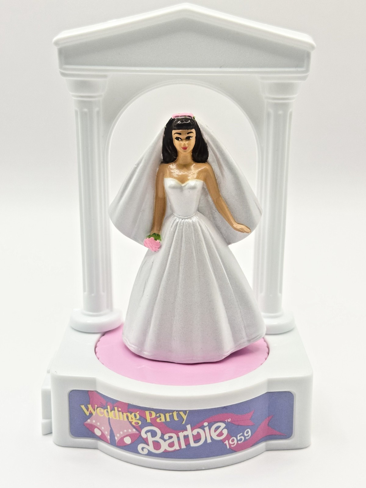 Vtg 1989 Miniature Barbie Wedding Party 1959 Loose Figurine Arco Mattel 7478