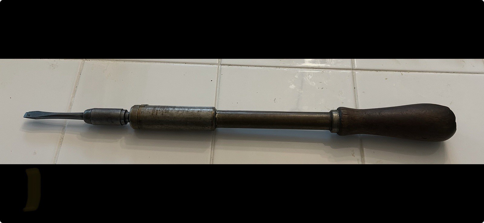 YANKEE NORTH BROS PUSH DRILL SCREWDRIVER NO. 31A BRASS BODY WITH 1 BIT- VTG #2 YANKEE NORTH BROS PUSH DRILL SCREWDRIVER NO. 31A BRASS BODY WITH 1 BIT- VTG #2