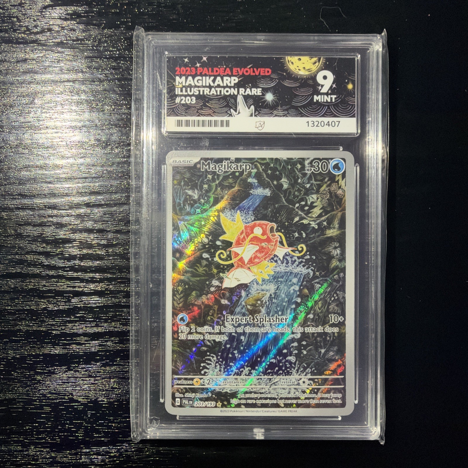 ACE 9 Magikarp - 203/193 - Illustration Rare - Paldea Evolved - Pokemon ACE 9 Magikarp - 203/193 - Illustration Rare - Paldea Evolved - Pokemon