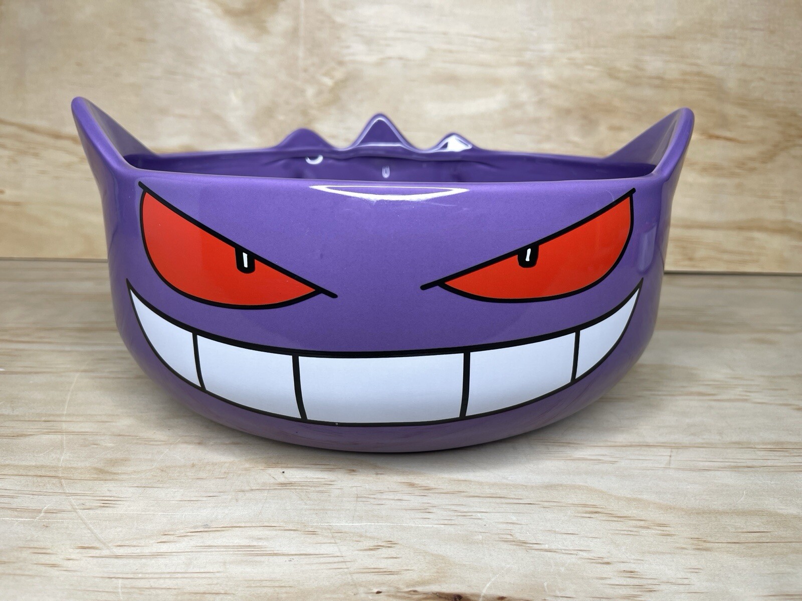 Gengar Pokémon Halloween Ceramic Treat Bowl container bag NEW with box Gengar Pokémon Halloween Ceramic Treat Bowl container bag NEW with box