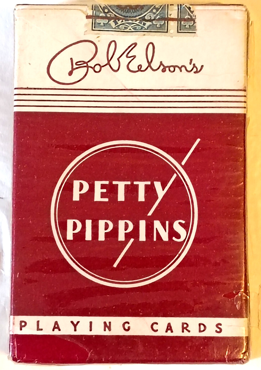 Vintage 1940s Bob Elson's Petty Pippins Playing Cards SEALED New Old Stock Pinup