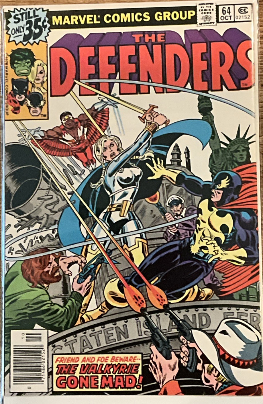 DEFENDERS 56 Marvell Comic 35c Variety 1 Issue Excellent MINT DEFENDERS 56 Marvell Comic 35c Variety 1 Issue Excellent MINT