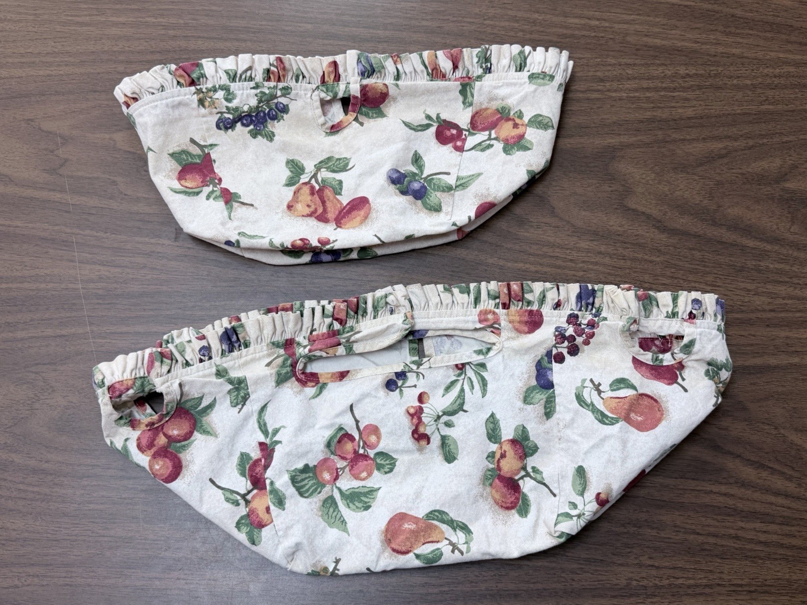 Vintage Longberger Fruit medley Basket Liner Bundle