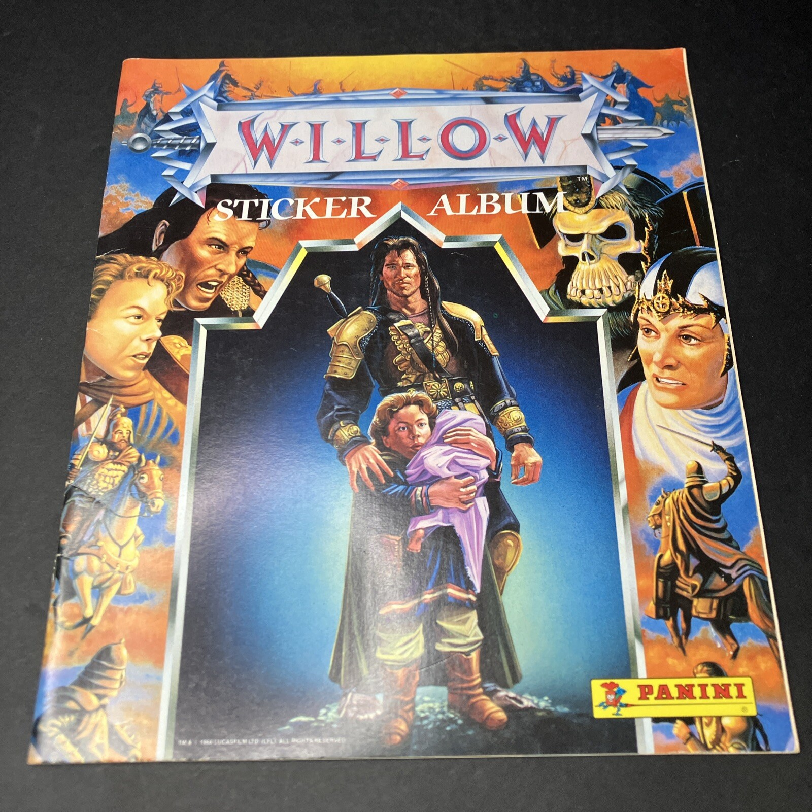 1988 PANINI, WILLOW, STICKER ALBUM BOOK New Never Used 1988 PANINI, WILLOW, STICKER ALBUM BOOK New Never Used