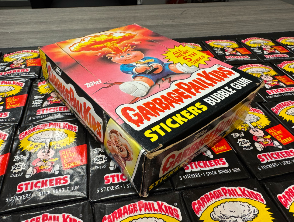 NEW 1986 Topps Garbage Pail Kids Original 5th Series 5 GPK 48 Wax Packs OS5 BOX