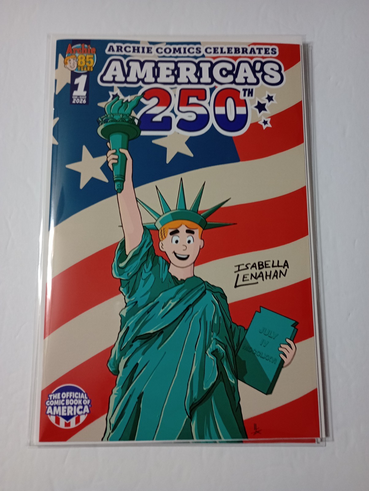 Archie America\'s 250th Exclusive LTD to 300 Signed with COA