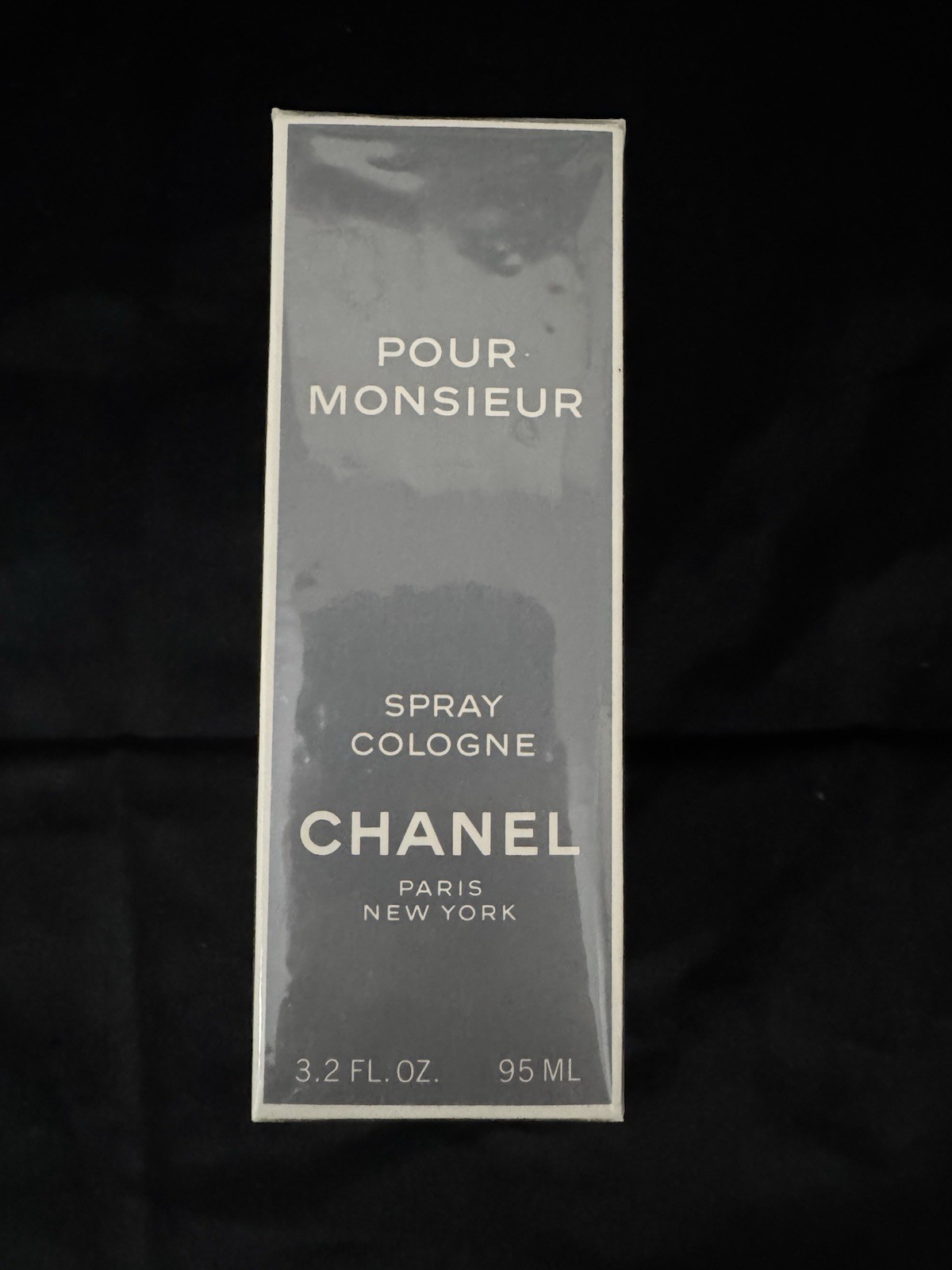 Rare NIB VTG 1980’s CHANEL Pour Monsieur Spray Cologne Paris, New York 3.2 Fl Oz Rare NIB VTG 1980’s CHANEL Pour Monsieur Spray Cologne Paris, New York 3.2 Fl Oz