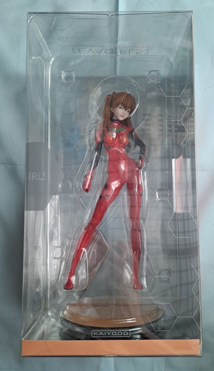 Kaiyodo 1/7 Scale Figure Hayashi Hiroki EVAGIRLS Shikinami Asuka Langley Kaiyodo 1/7 Scale Figure Hayashi Hiroki EVAGIRLS Shikinami Asuka Langley