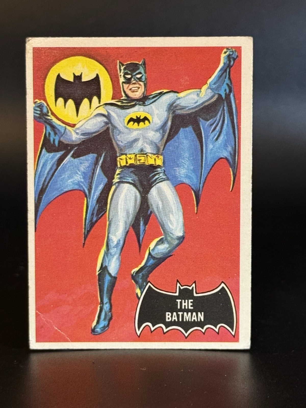 1966 Topps OPC Batman #1 The Batman Nicely Centered 1966 Topps OPC Batman #1 The Batman Nicely Centered
