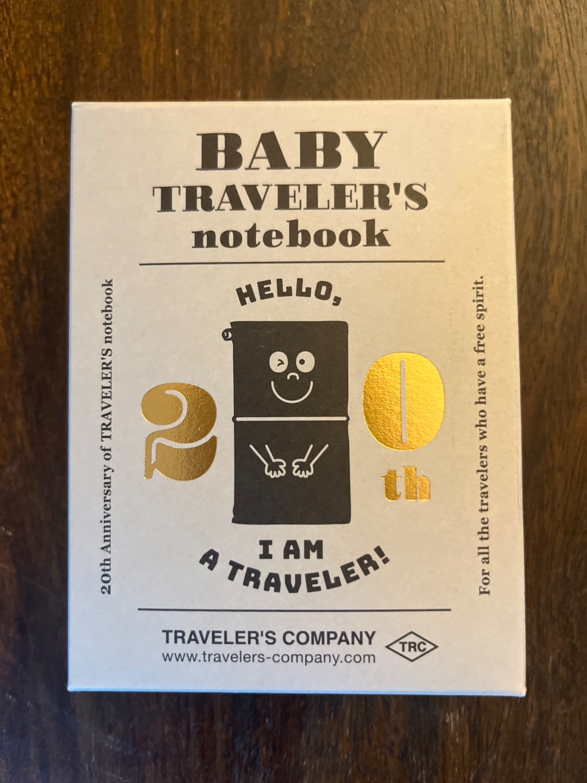 20th Anniversary Baby Traveler's Notebook