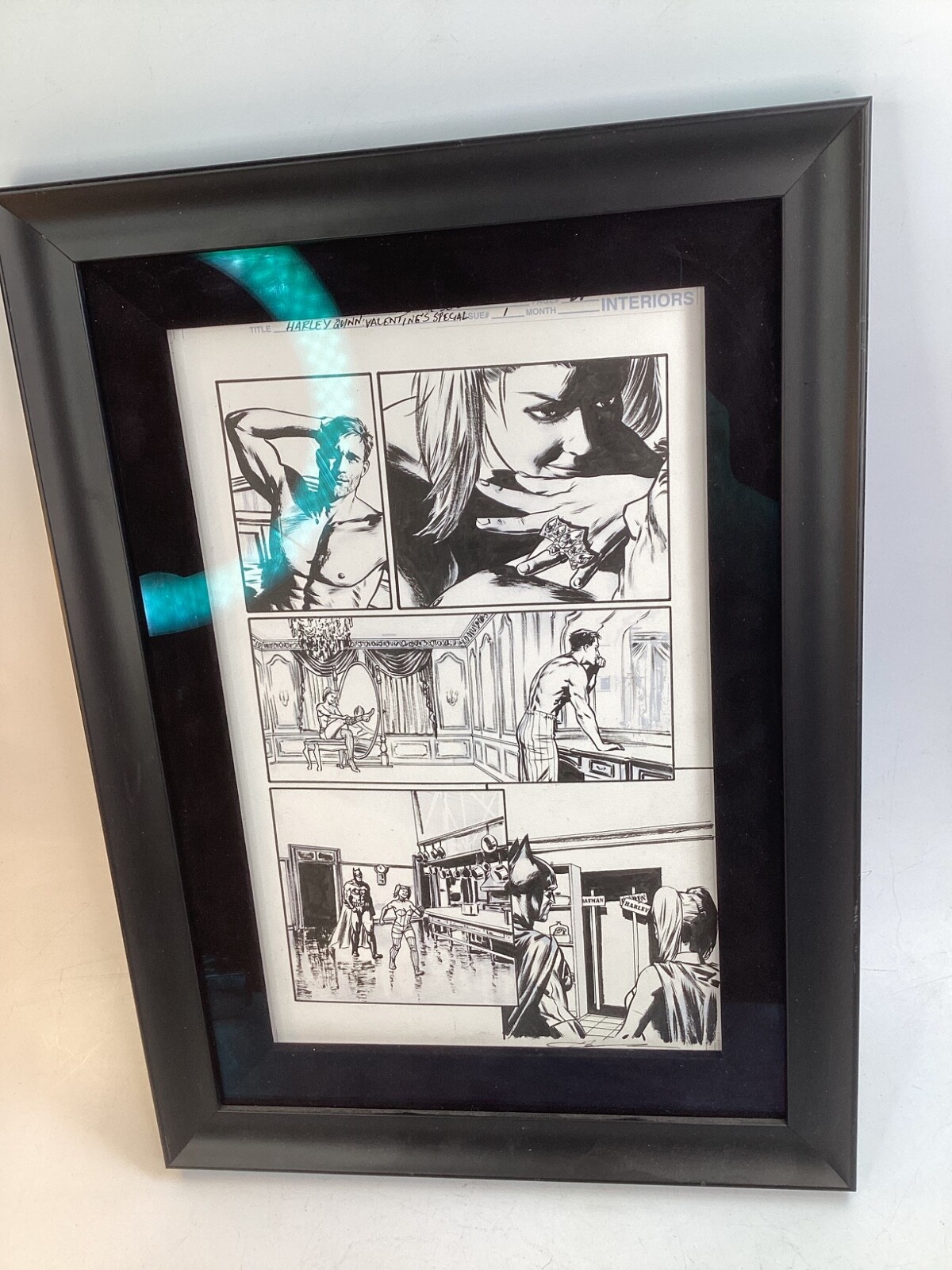 2015 Aaron Campbell Original Art Batman Harley Quinn Valentine’s Day (K16) 2015 Aaron Campbell Original Art Batman Harley Quinn Valentine’s Day (K16)