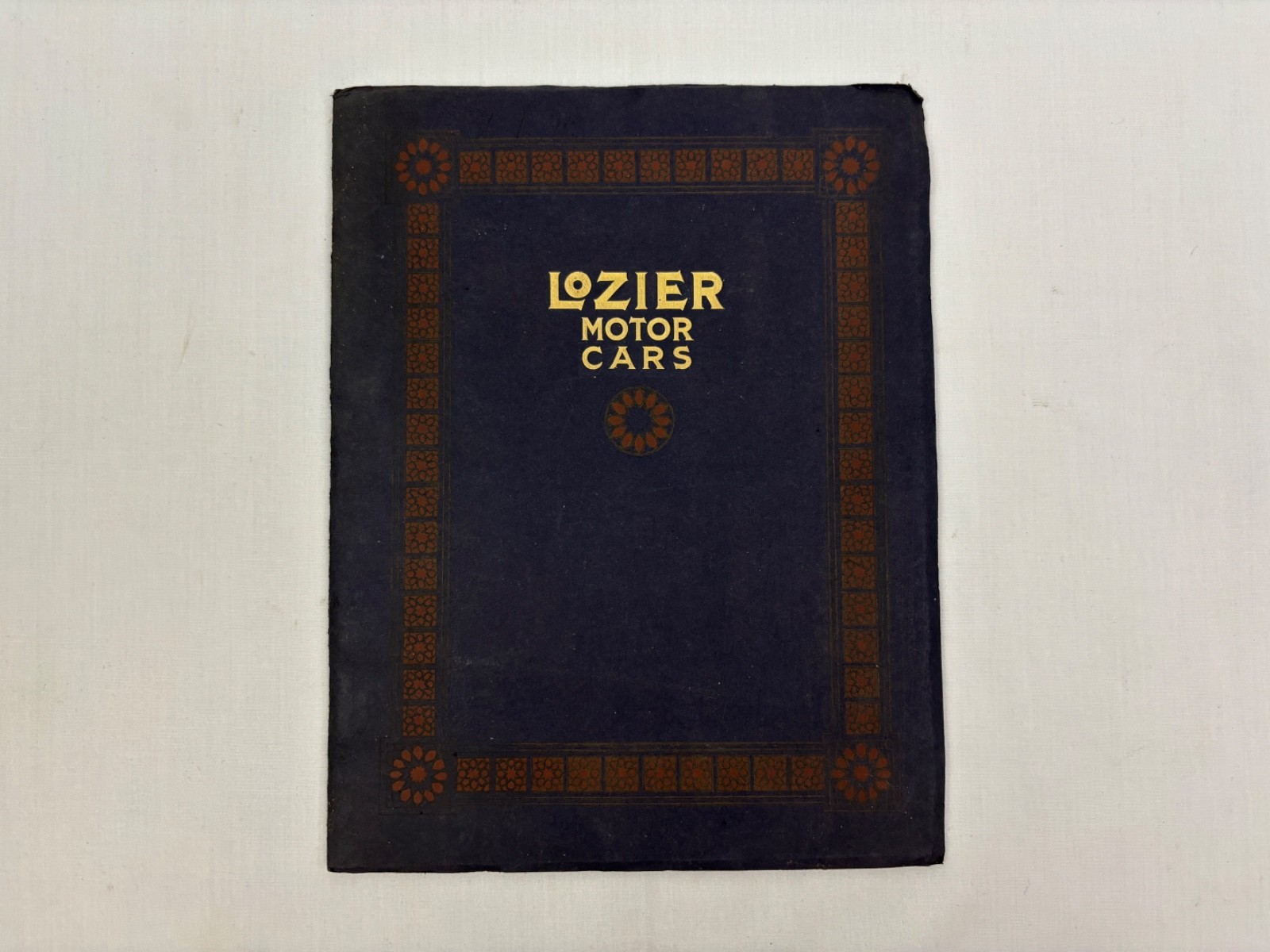 Antique 1913 Lozier Motor Cars Catalog Automobile Sales Brochure All Models