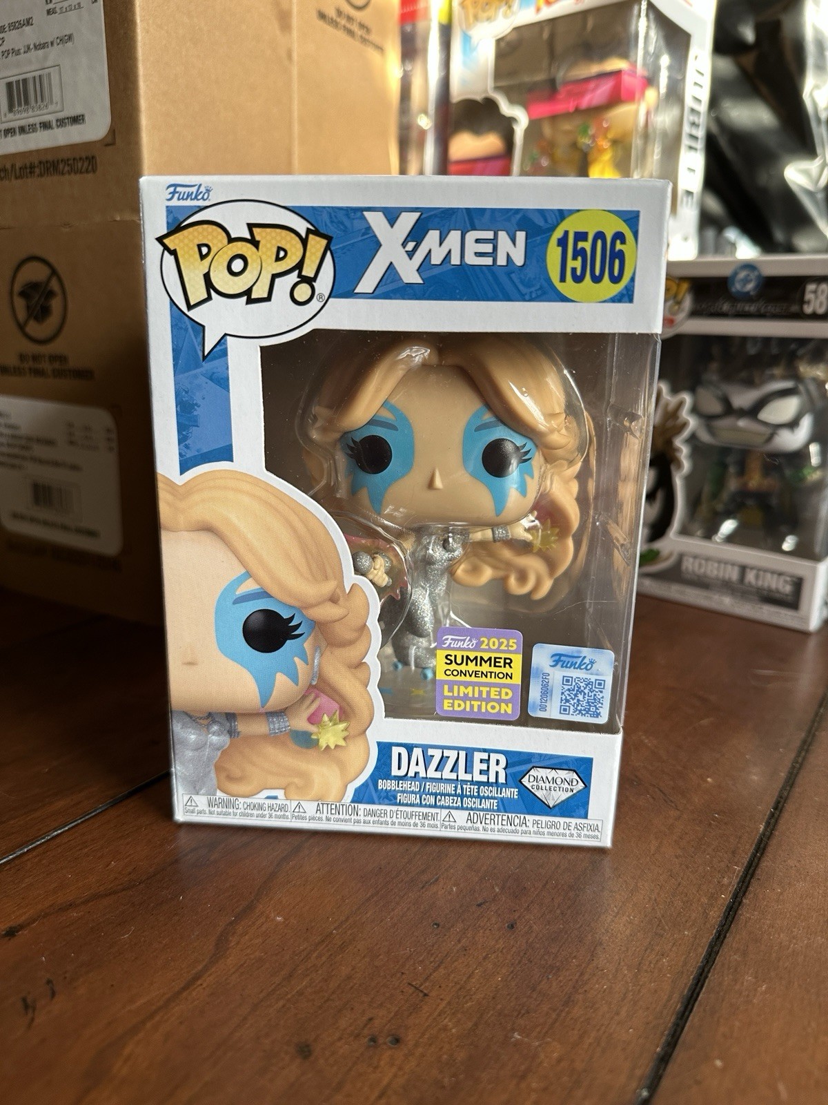 Funko Pop Vinyl: Dazzler (Diamond) - #1506 - X-Men - Marvel - New Funko Pop Vinyl: Dazzler (Diamond) - #1506 - X-Men - Marvel - New