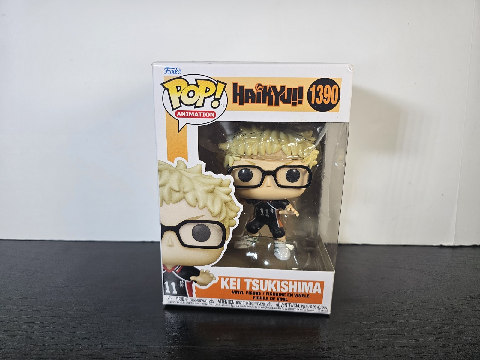 Funko Pop Animation #1390: Haikyu - Kei Tsukishima [See Photos]