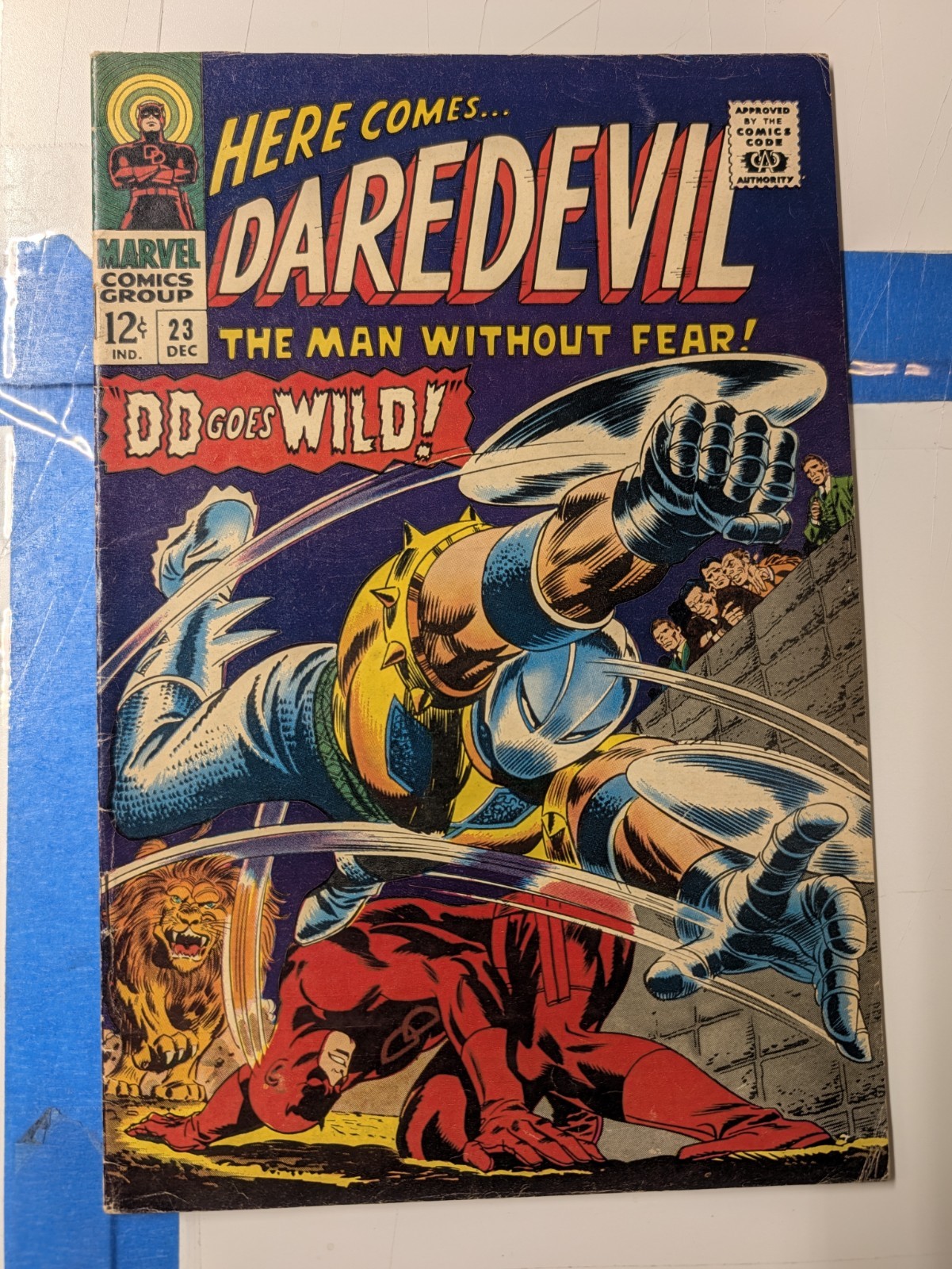 Daredevil #23 - DD Goes Wild (Marvel, 1966) F/VF Daredevil #23 - DD Goes Wild (Marvel, 1966) F/VF