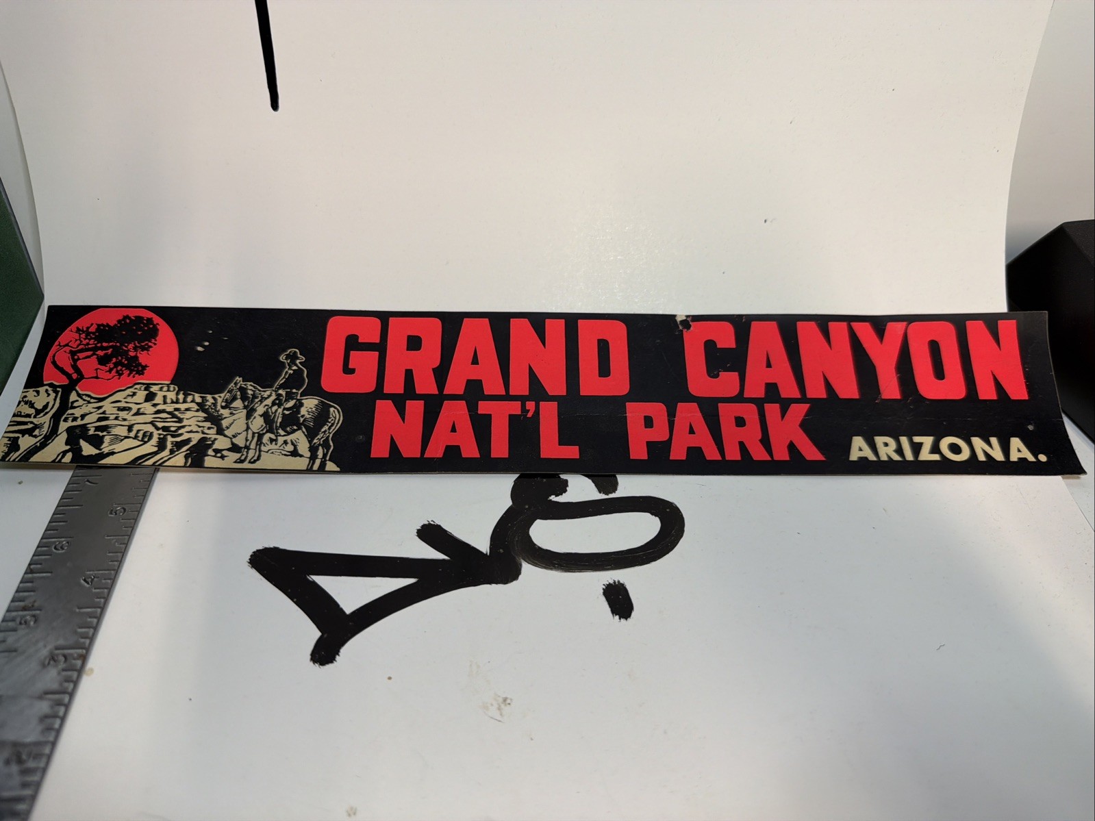 VTG Bumper Sticker - Grand Canyon National Park - 14\ VTG Bumper Sticker - Grand Canyon National Park - 14\