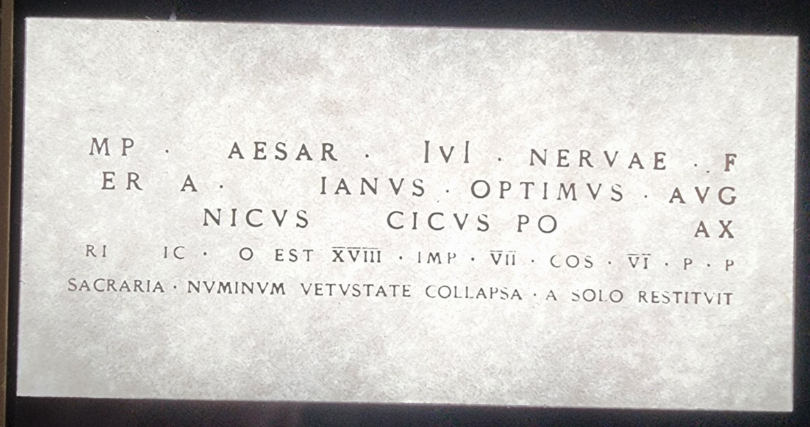 Magic Lantern Slide Roman Inscription Latin Text J.P. Troy Cornell Univ Rare Magic Lantern Slide Roman Inscription Latin Text J.P. Troy Cornell Univ Rare