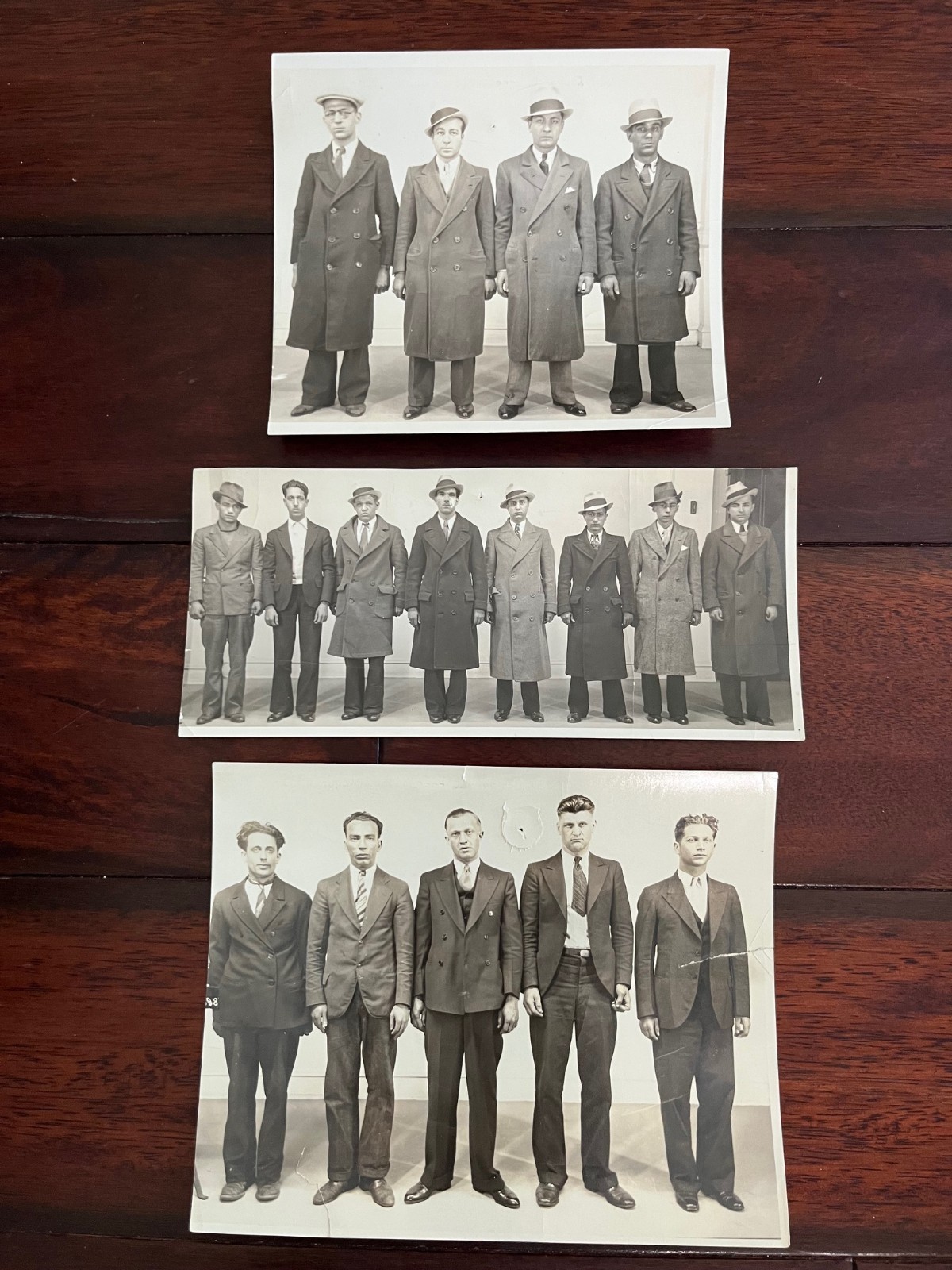 (3) ORIG. 1920's MUGSHOTS OF CAPONE MAFIA IN CHICAGO - CAN YOU NAME ANY OF THEM? (3) ORIG. 1920's MUGSHOTS OF CAPONE MAFIA IN CHICAGO - CAN YOU NAME ANY OF THEM?