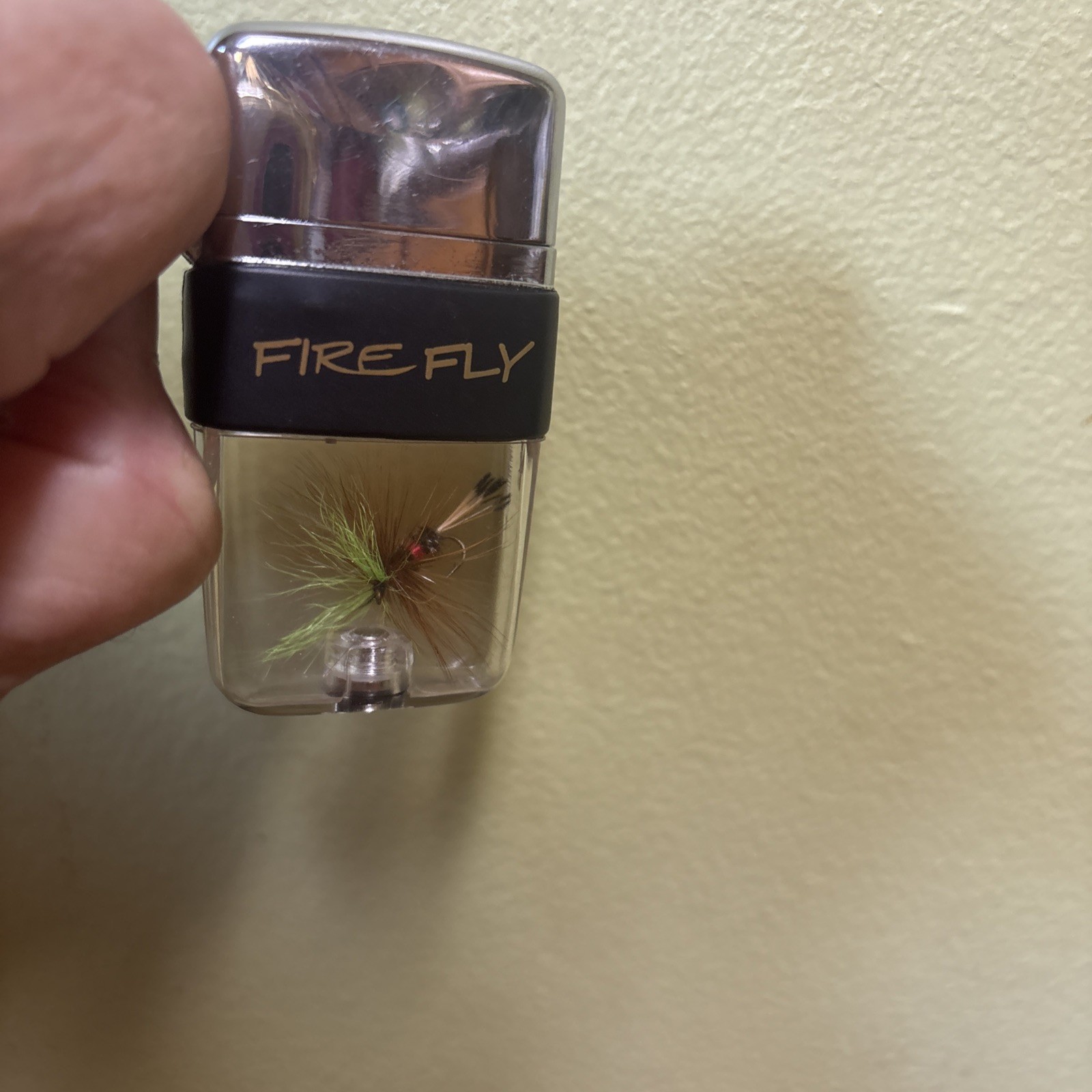 NEW W/O TAGS VINTAGE 1970\'S FIRE FLY LIGHTER FLY FISHING LURE (see Description)
