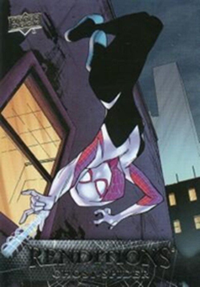 #88 - Ghost-Spider Gwen [2024 Marvel Spider-man Renditions] NEAR MINT NM+ Card
