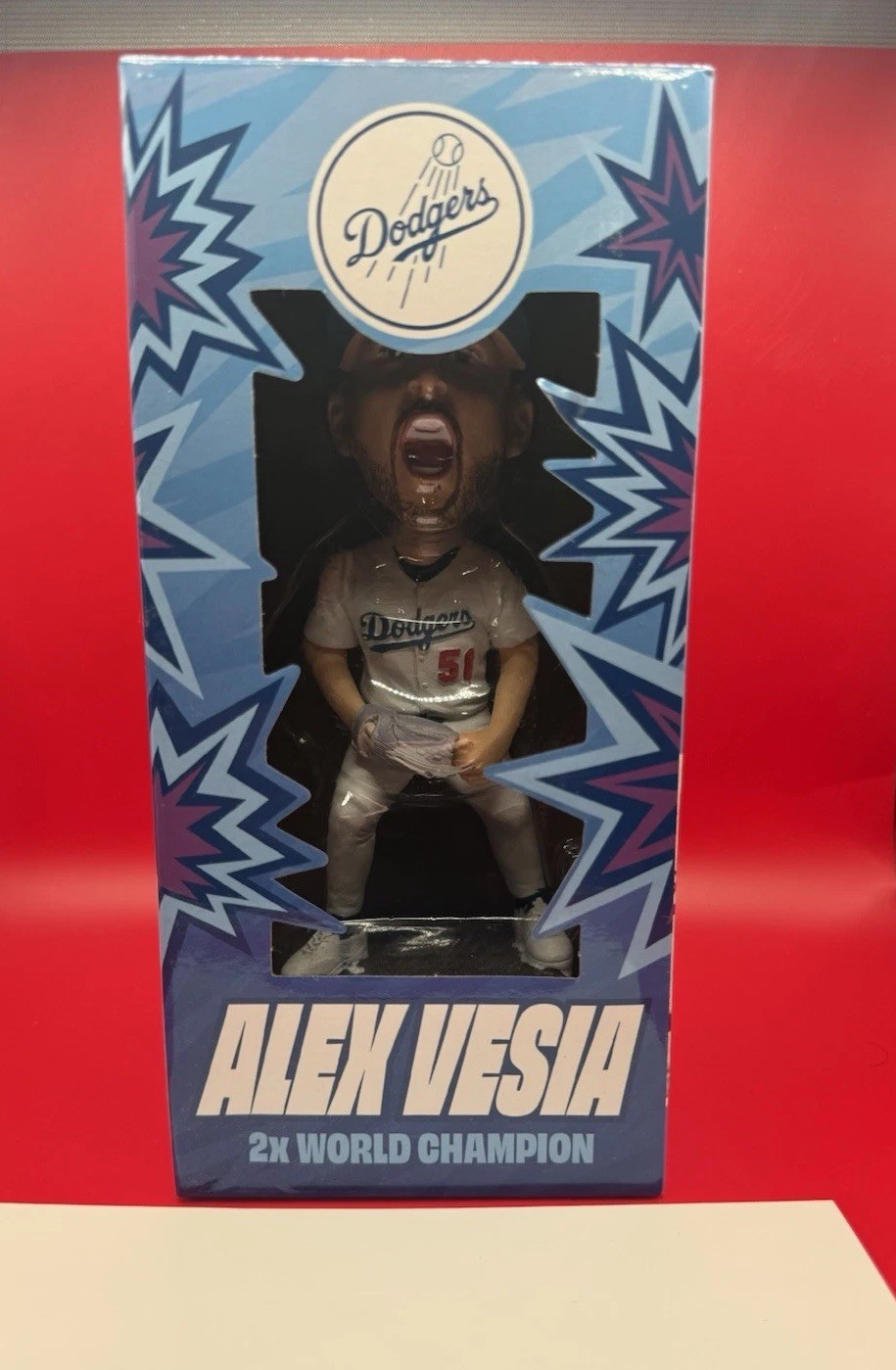 Alex Vesia 2026 Los Angeles Dodgers 1st Bobblehead 5/29/26 Alex Vesia 2026 Los Angeles Dodgers 1st Bobblehead 5/29/26