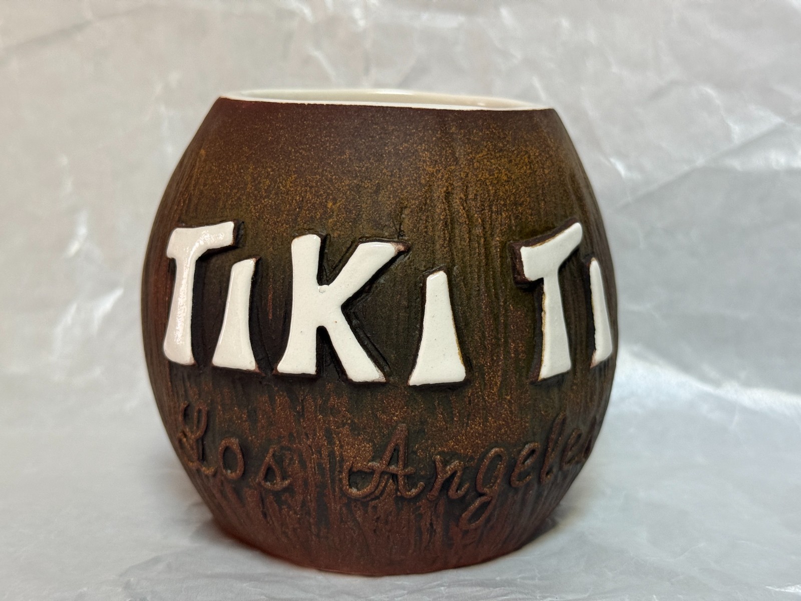 2017 Tiki Ti Coconut Tiki Mug by Tiki Diablo NEW 2017 Tiki Ti Coconut Tiki Mug by Tiki Diablo NEW