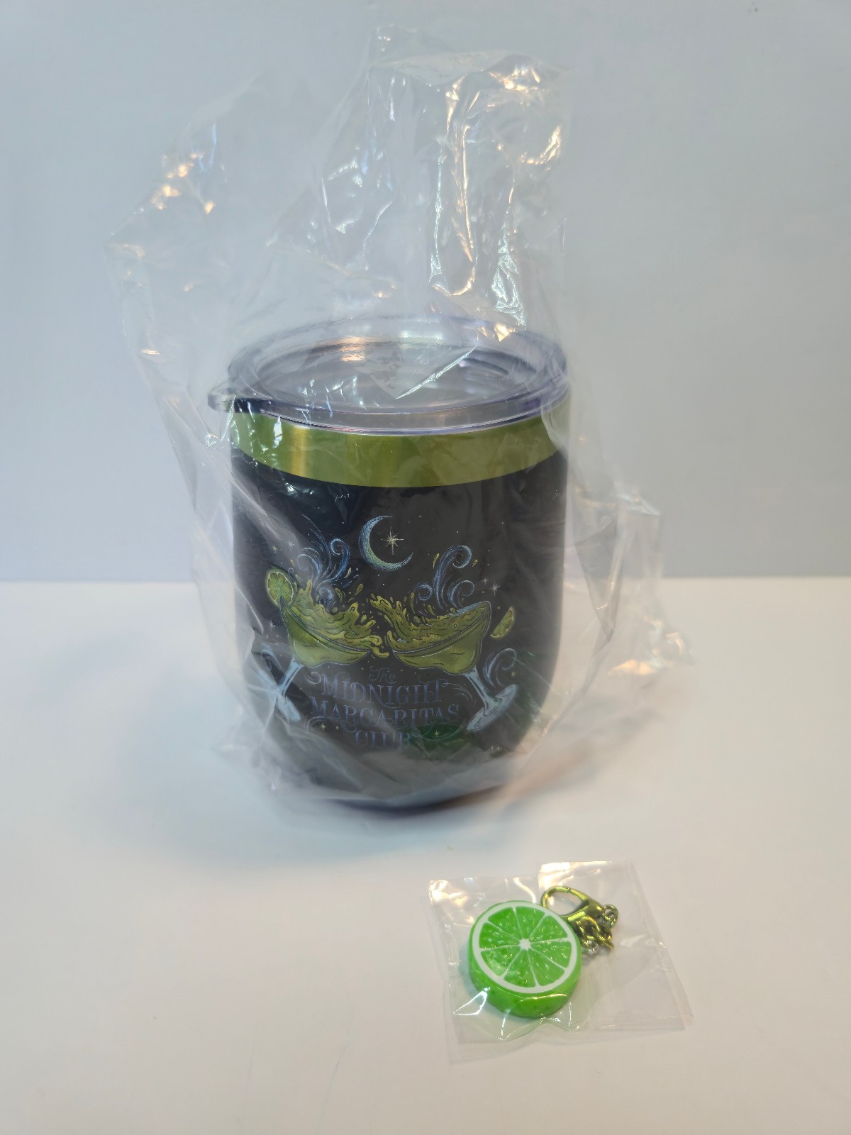 Practical Magic 2 Midnight Margaritas Wine Tumbler with Charm AMC Cinemark NEW