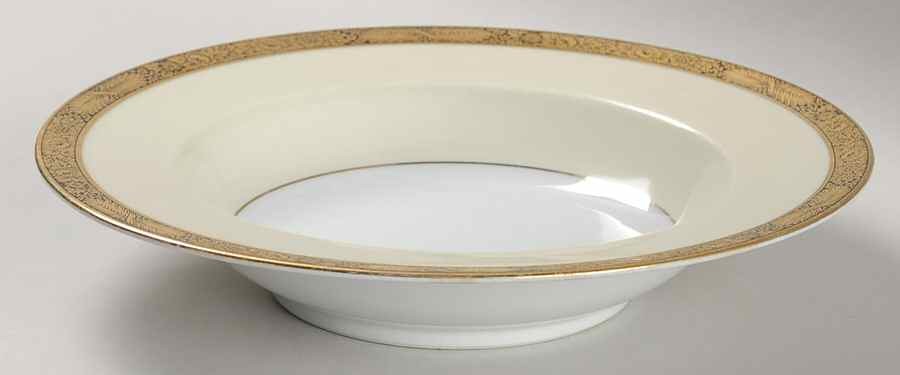 Noritake Goldkin  Rimmed Soup Bowl 437840