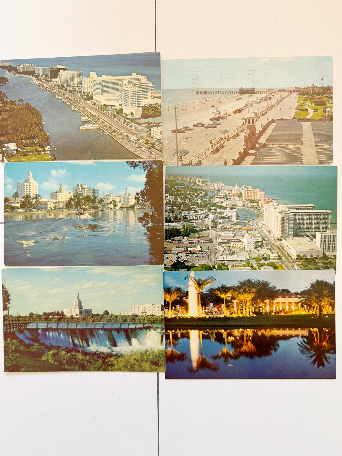 Lot of 6 Vintage Postcards Miami Beach FL Daytona Beach Idaho Falls Posted Lot of 6 Vintage Postcards Miami Beach FL Daytona Beach Idaho Falls Posted