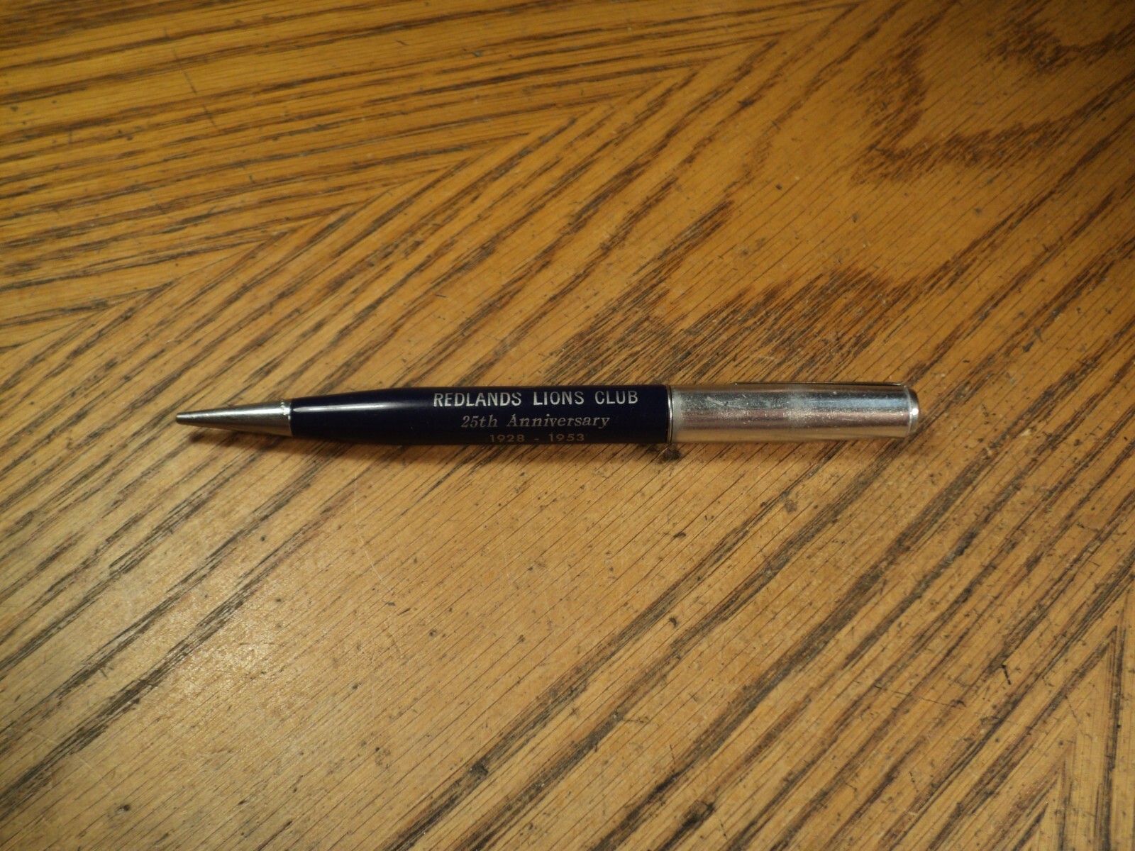 Vintage Dowco Mechanical Pencil Redlands Lions Club 25 Anniversary 1928 - 1953 Vintage Dowco Mechanical Pencil Redlands Lions Club 25 Anniversary 1928 - 1953