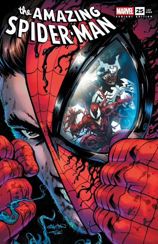 AMAZING SPIDER-MAN #25 PATRICK GLEASON FOIL VARIANT [DS] (MARVEL 2026)
