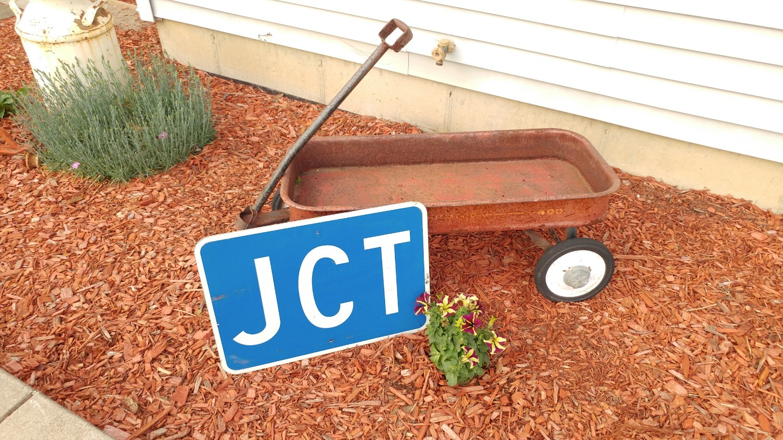 Vintage Highway Road Junction JCT Sign - Large 21 x 18 - Cool Vintage Highway Road Junction JCT Sign - Large 21 x 18 - Cool