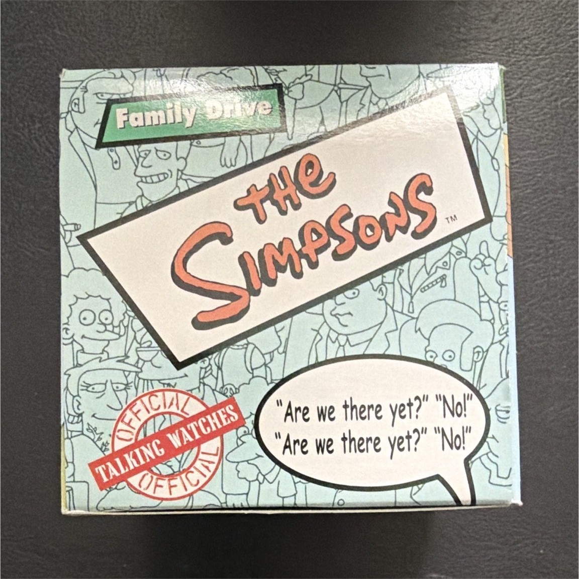 The Simpsons Talking Watch Family Drive Event Multicolor English Plastic