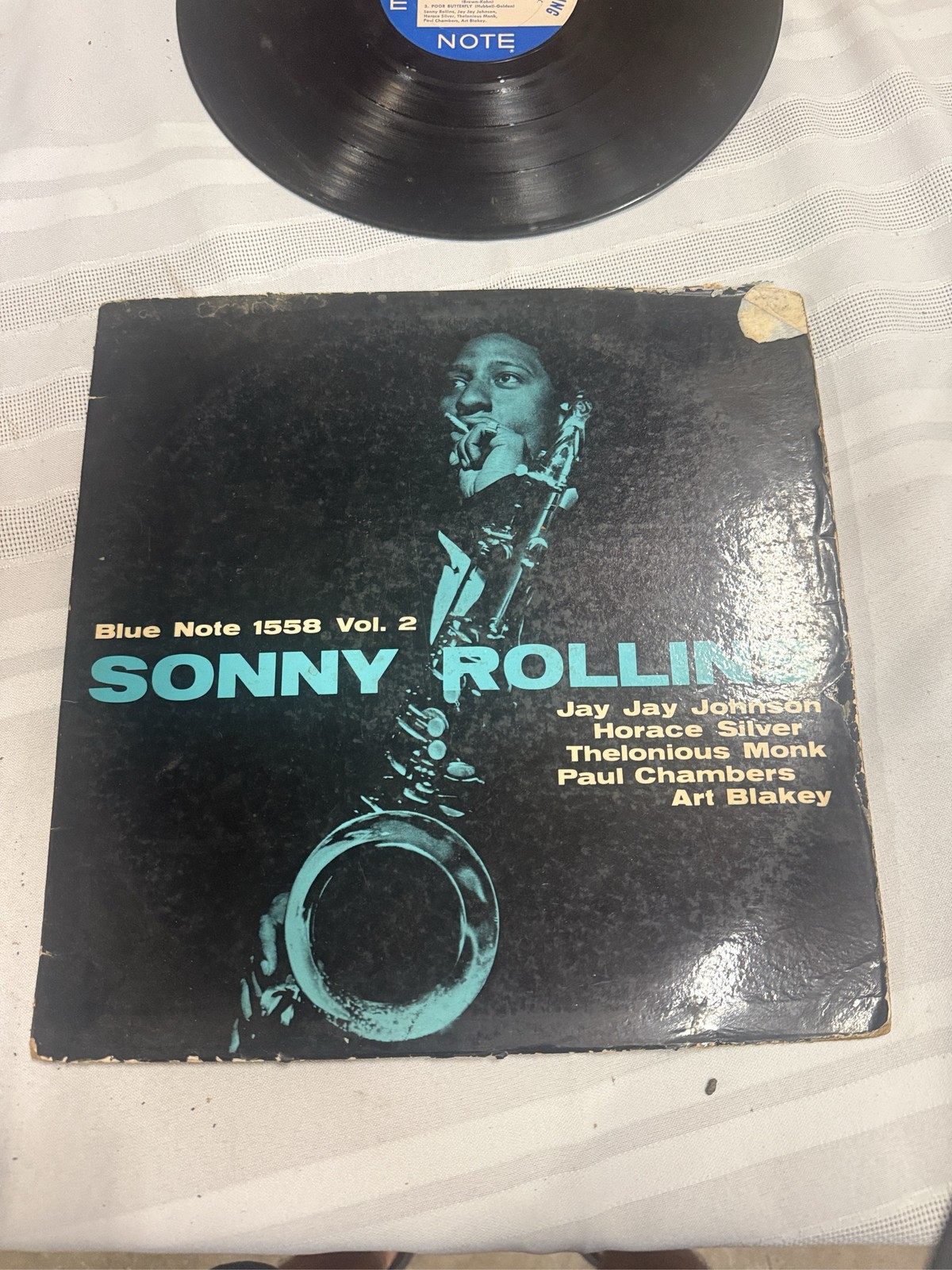 Sonny Rollins Volume 2 Blue Note BLP 1558 Jazz Vinyl LP Record Sonny Rollins Volume 2 Blue Note BLP 1558 Jazz Vinyl LP Record