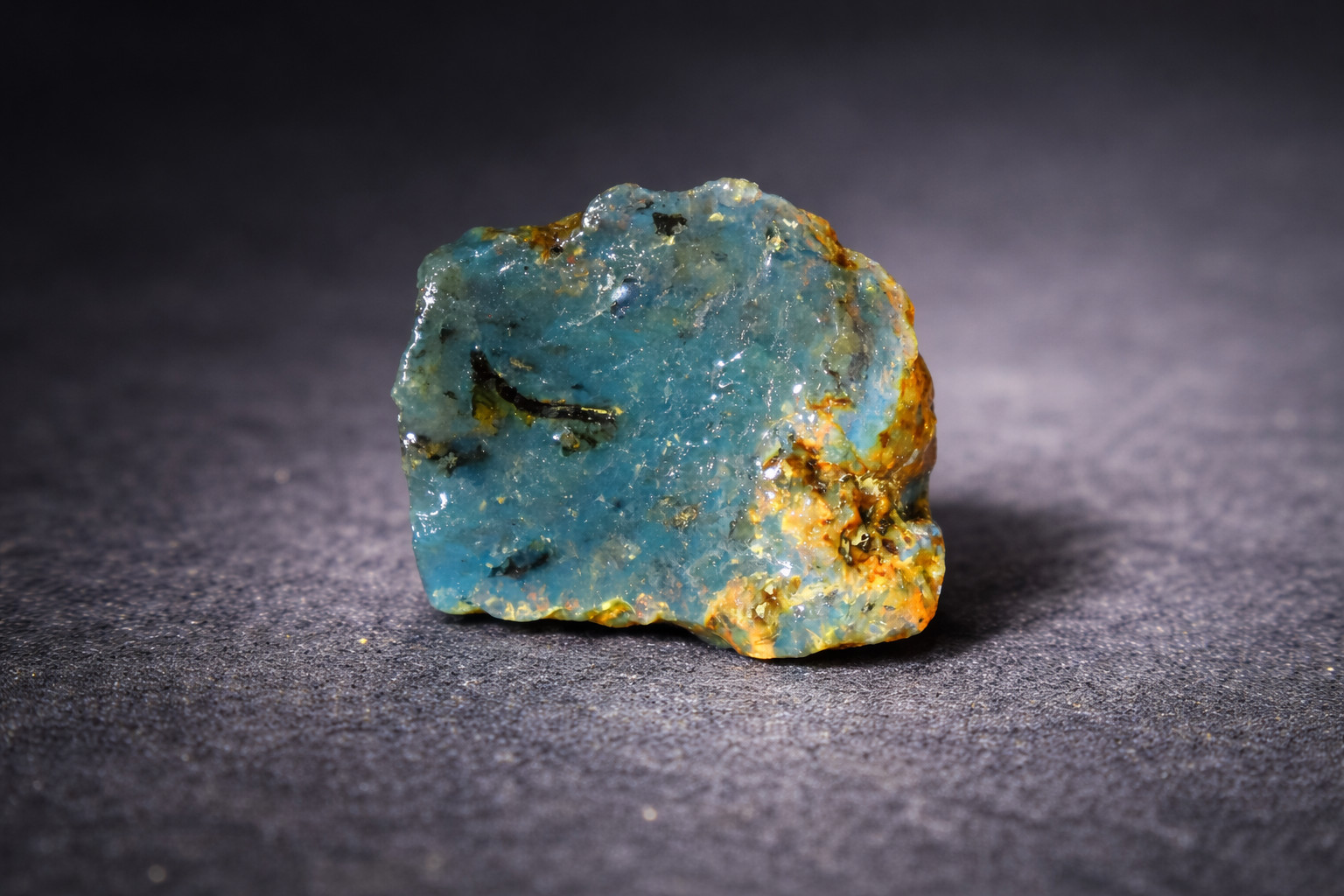 Rare Blue Amber Rough Stone Dominican Republic – Natural Raw Collector Gem