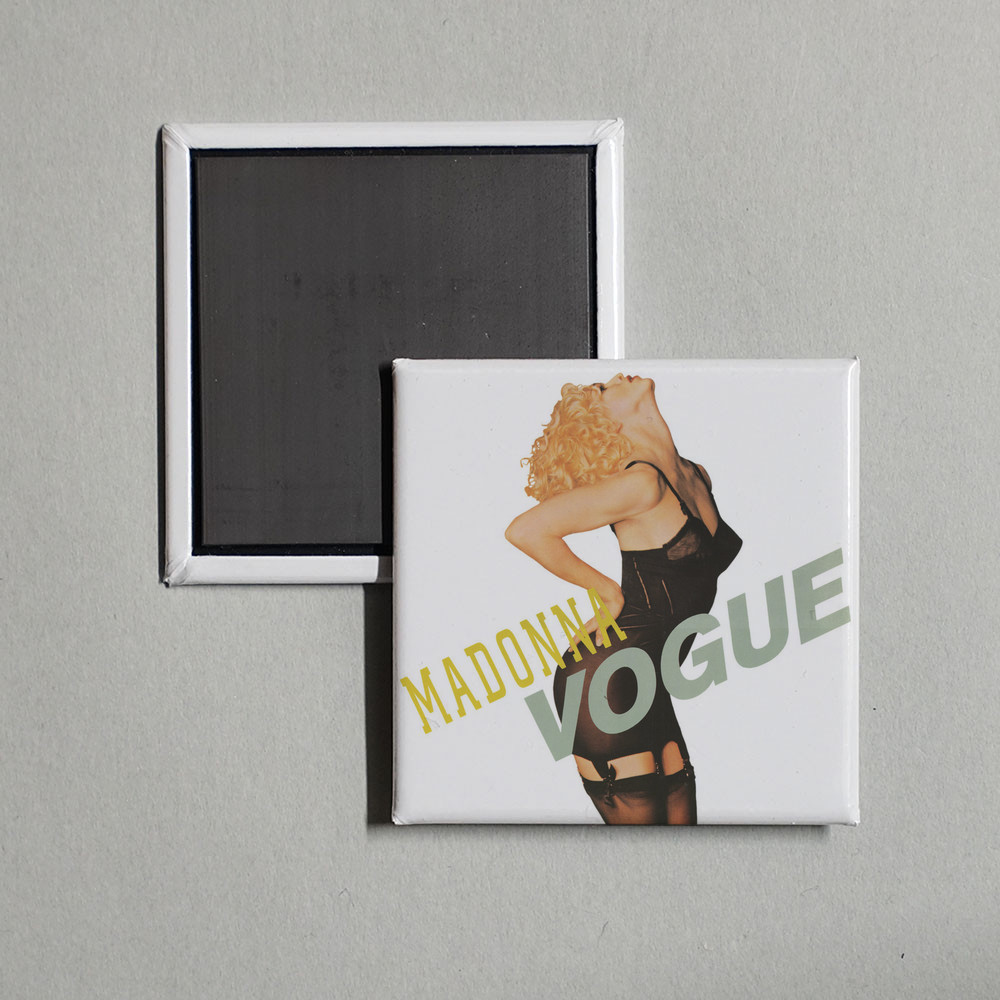 Madonna - Vogue Album Cover Locker Fridge Magnet Madonna - Vogue Album Cover Locker Fridge Magnet