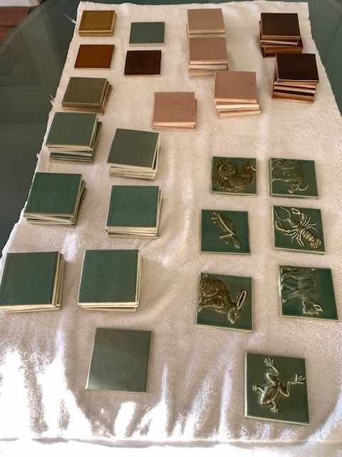 76 Pratt & Larson Craftsman 4 x 4 Tiles 76 Pratt & Larson Craftsman 4 x 4 Tiles