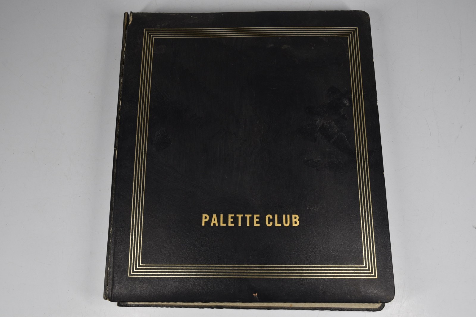 Vintage Scrapbook The Palette Club Palm Springs Art Exhibits 1967 Photograph MCM
