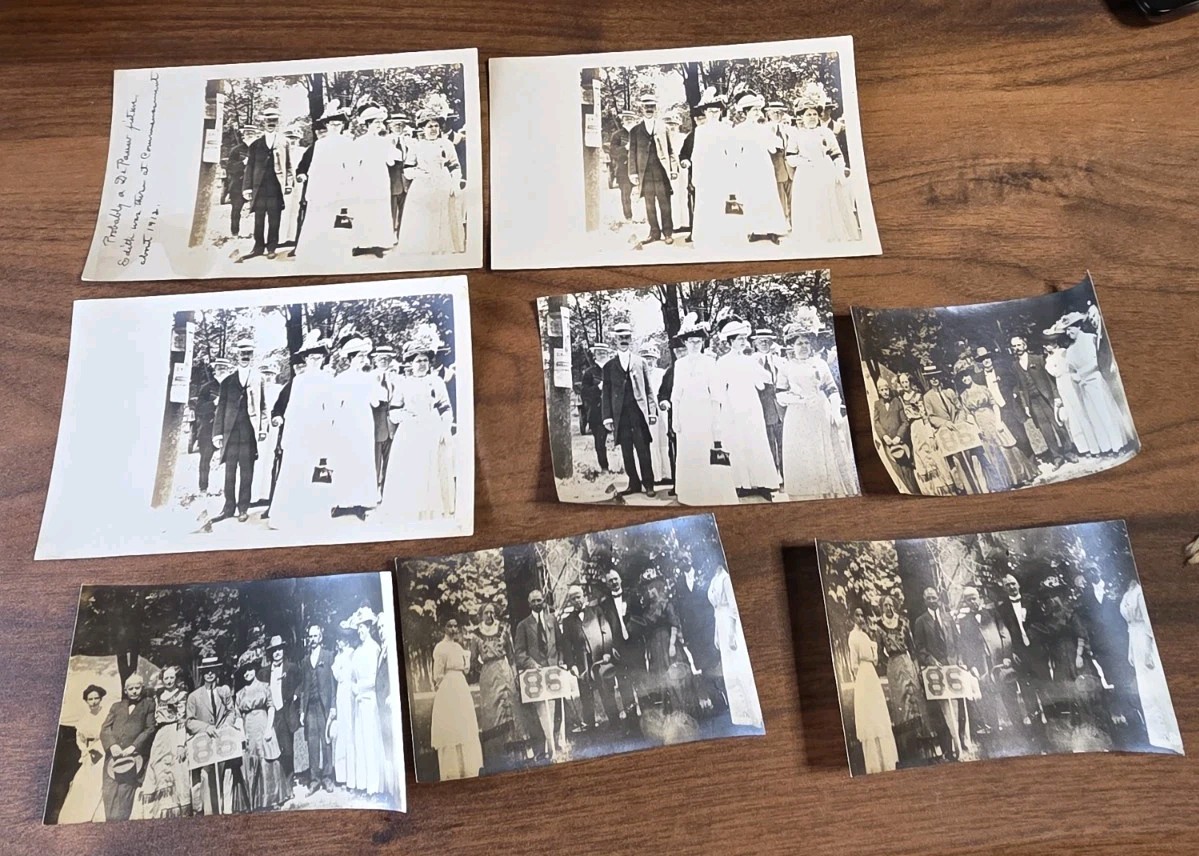 1912 DePauw University 1896 Alumni Photo Collection Postcards RPPC Indiana 