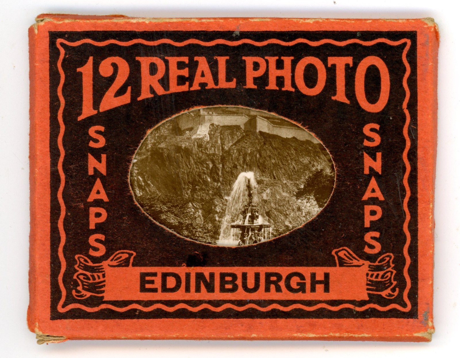 Vintage 1920s 12 Real Photo Snaps of Edinburgh Scotland – Complete Set w/ Sleeve Vintage 1920s 12 Real Photo Snaps of Edinburgh Scotland – Complete Set w/ Sleeve