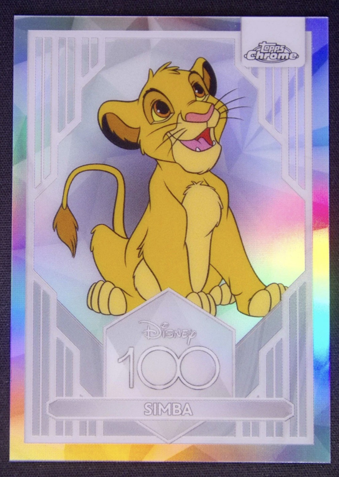 2023 Topps Chrome Disney100 Simba #65 Refractor