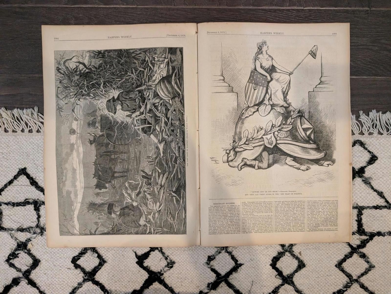 Dec 6 1873 Harper\'s Weekly, Winslow Homer \