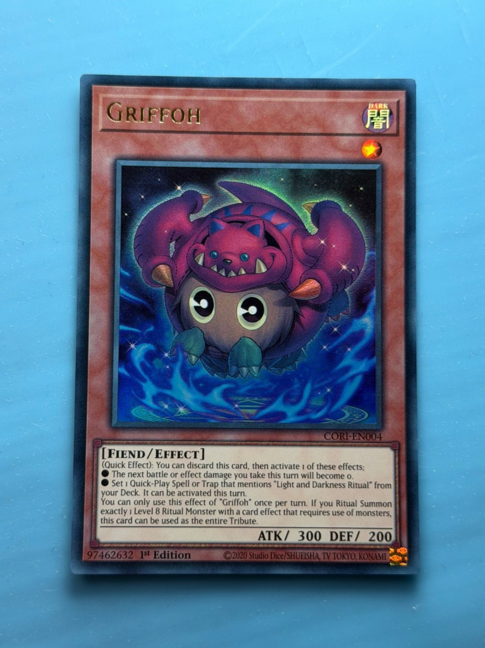 CORI-EN004 Griffoh Ultra Rare 1st Edition Near Mint YuGiOh