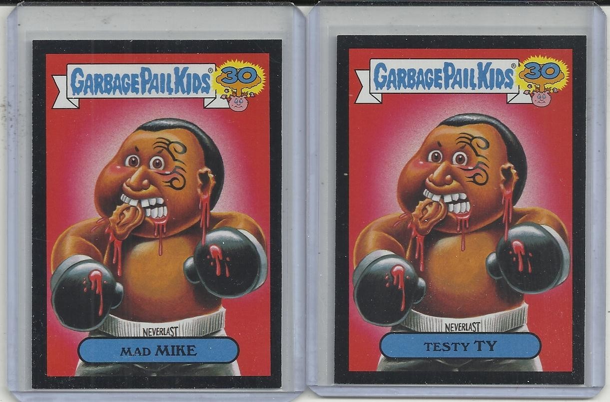 2015 Garbage Pail Kids: 30th Anniversary Topps BLACK BORDER Base Cards #24a/#24b 2015 Garbage Pail Kids: 30th Anniversary Topps BLACK BORDER Base Cards #24a/#24b