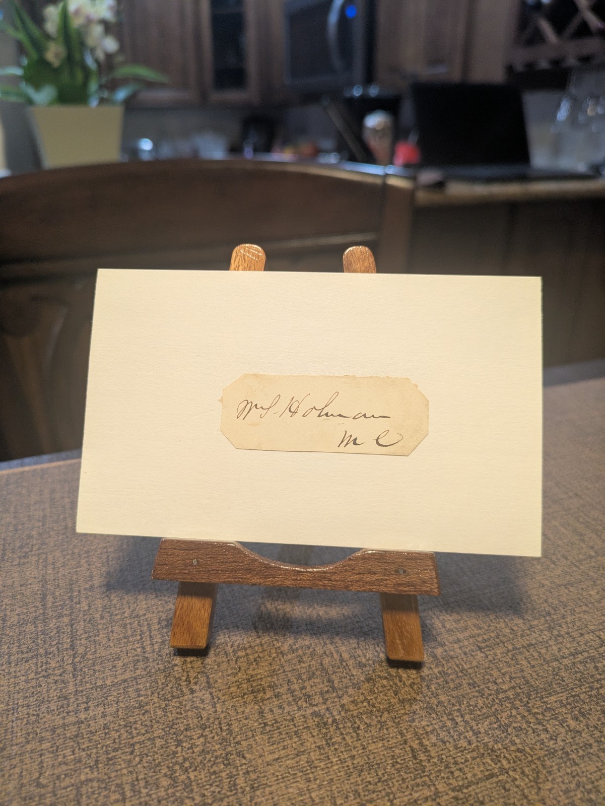 William S. Holman Autograph Signed U.S. Congressman Indiana Civil War Era